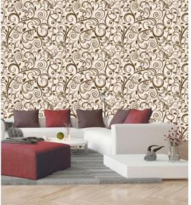 Tapet vlies de lux abstract retro bej