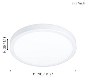 Eglo 99265 - Plafonieră LED pentru baie FUEVA 5 LED/20W/230V IP44