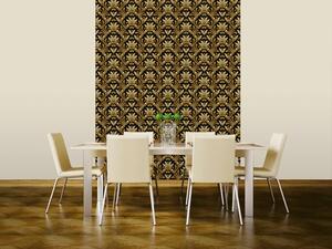 Tapet vlies de lux ornamente decorate aurii
