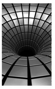 Fototapetă vlies abis argintiu 3d 150 x 250 cm