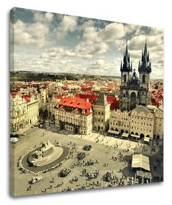 Tablou de perete ORAȘ PRAGUE - 30x30 cm