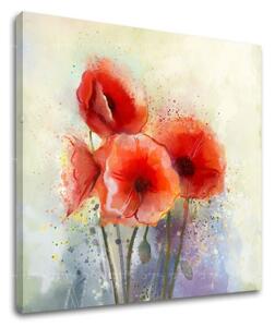 Tablou de perete FLORI - 30x30 cm