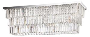 Ideal Lux - Plafonieră MARTINEZ 8xE14/40W/230V crom lucios