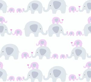 Tapet vlies pentru perete little love 38113-2
