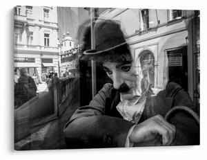 Tablou - Charles Chaplin la Praga (70x50 cm)