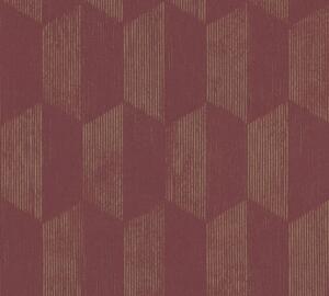 Tapet vlies pentru perete geo effect 38592-5