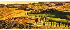 Fototapet panoramic vlies cu toscana 375 x 150 cm