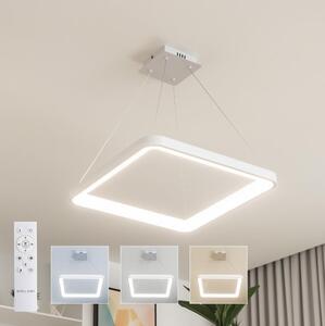 Brilagi - lustră LED reglabilă pe cablu FALCON SLIM LED/50W/230V 50x50 cm albă + telecomandă