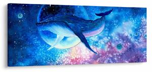 Tablou - Balena spațială (120x50 cm)