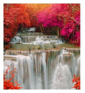Fototapetă vlies cascada în pădurea tropicală 225 x 250 cm
