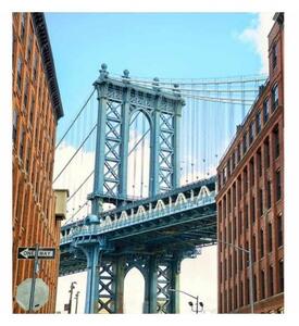Fototapetă vlies pod în manhattan 225 x 250 cm