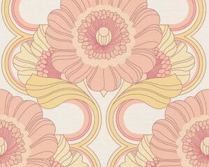 Tapet vlies pentru perete retro chic 39530-5