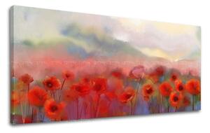 Tablou de perete PANORAMA FLORI - 70x140 cm