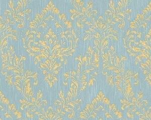 Tapet vlies pentru perete metallic silk 30659-5