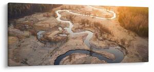 Tablou - Răsărit la Meander (120x50 cm)