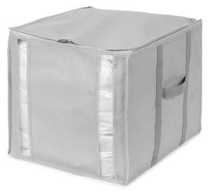 Cutie de depozitare pentru haine din material textil cu vacuum și pereți întăriți Granit – Compactor