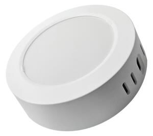 Plafoineră LED ROUND LED/6W/230V 4000K d. 12,1 cm alb