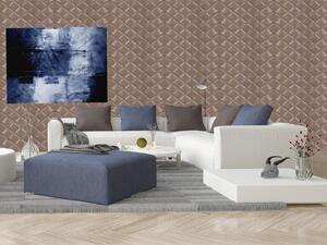 Tapet vlies de lux piele maro
