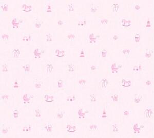 Tapet vlies pentru perete little stars 35854-1