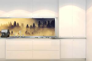 Fototapet pentru bucătărie - peisaj forestier 180 x 60 cm