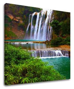 Tablou de perete WATERFALLS - 30x30 cm