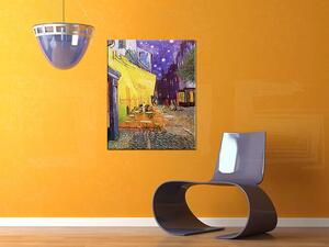 Tablou canvas NIGHT CAFÉ - Vincent van Gogh REP127 - 50x60 cm