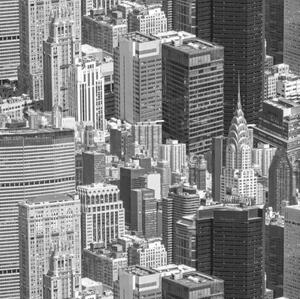 Folie autocolantă new york alb-negru – lățime 45 cm