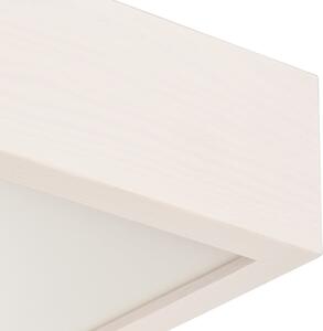 Plafonieră pătrată Lamkur Plafond, 37,5 x 37,5 cm, alb