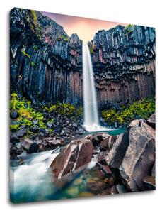 Tablou de perete WATERFALL_046-12 - 30x30 cm