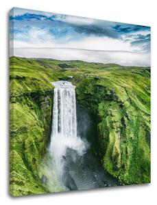 Tablou de perete WATERFALL_048-12 - 40x40 cm