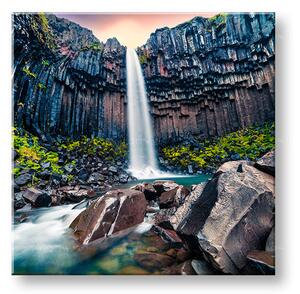 Tablou de perete WATERFALL_046-12 - 30x30 cm