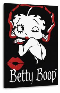 Tablou pictat manual POP Art Betty Boop 1 buc bb - 30x40 cm