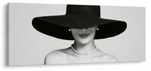 Tablou - Femeia cu pălărie (120x50 cm)