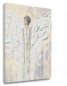 Picturi de îngeri pe pânză Energie pozitivă - 40x50 cm
