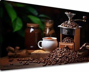 Picturi de cafea pentru bucătărie Gustul libertății - 40x60 cm