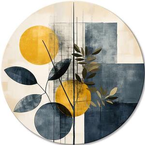 Picturi rotunde cu acrilic Endless Day - 60 cm