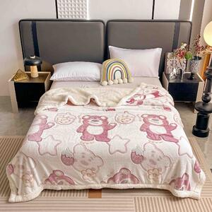 Patura pufoasa COCOLINO (groasa) cu BLANITA, dimesiune 200x230 cm, pentru PAT DUBLU (cod JPB-42-BF)