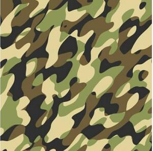 Folie autocolantă camuflaj – lățime 45 cm
