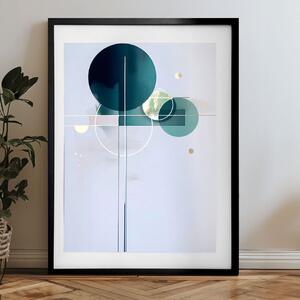 Poster de perete cu efect EXTRA - Golden Balance - 40x60 cm