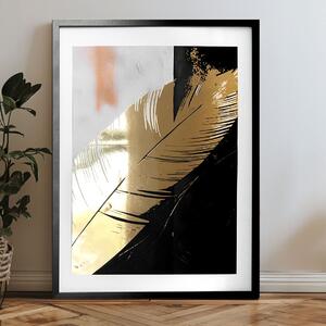 Poster de perete cu efect EXTRA - Aurora Plume - 40x60 cm