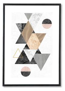 Poster de perete Broken Deformation / Dan Johannson - 21x30 cm