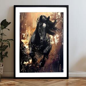 Poster de perete cu efect EXTRA - Valkyrie's Ride - 40x60 cm