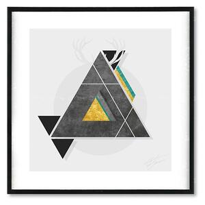 Poster de perete Instant Abstraction / Dan Johannson - 32x32 cm