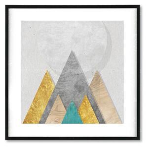 Poster de perete Mișcarea lui Dumnezeu / Dan Johannson - 32x32 cm