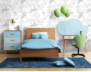 Tapet vlies de lux girafe gri