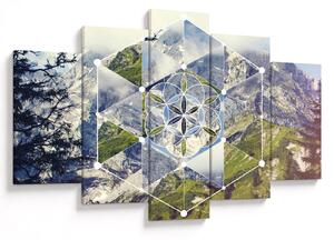 Tablou - Model geometric (150x105 cm)