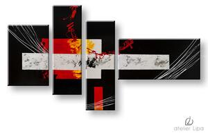 Reproducere pe pânză ABSTRACT - 115x60 cm