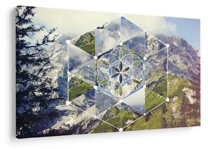 Tablou - Model geometric (90x60 cm)