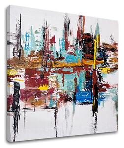 Reproducere pe pânză ABSTRACT - 40x40 cm