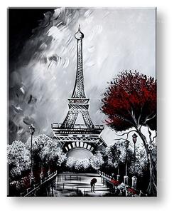 Reproducere pe pânză EIFFEL'S TOWER - 50x40 cm